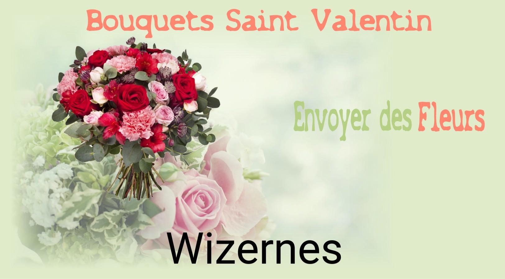 Roses de Saint-Valentin livrées à Wizernes